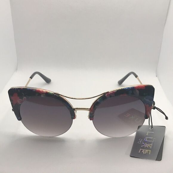 Luxe Retro Cat Eye Sunglasses - Picture 2 of 4